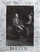 Thomas Eakins Bildnis des Physikers Henry A Rowland oil painting
